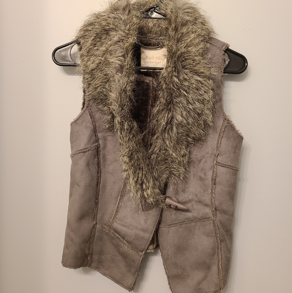 Altar'd State faux fur vest